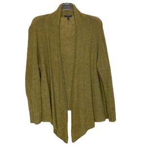 Eileen Fisher Wool Blend Open Cardigan